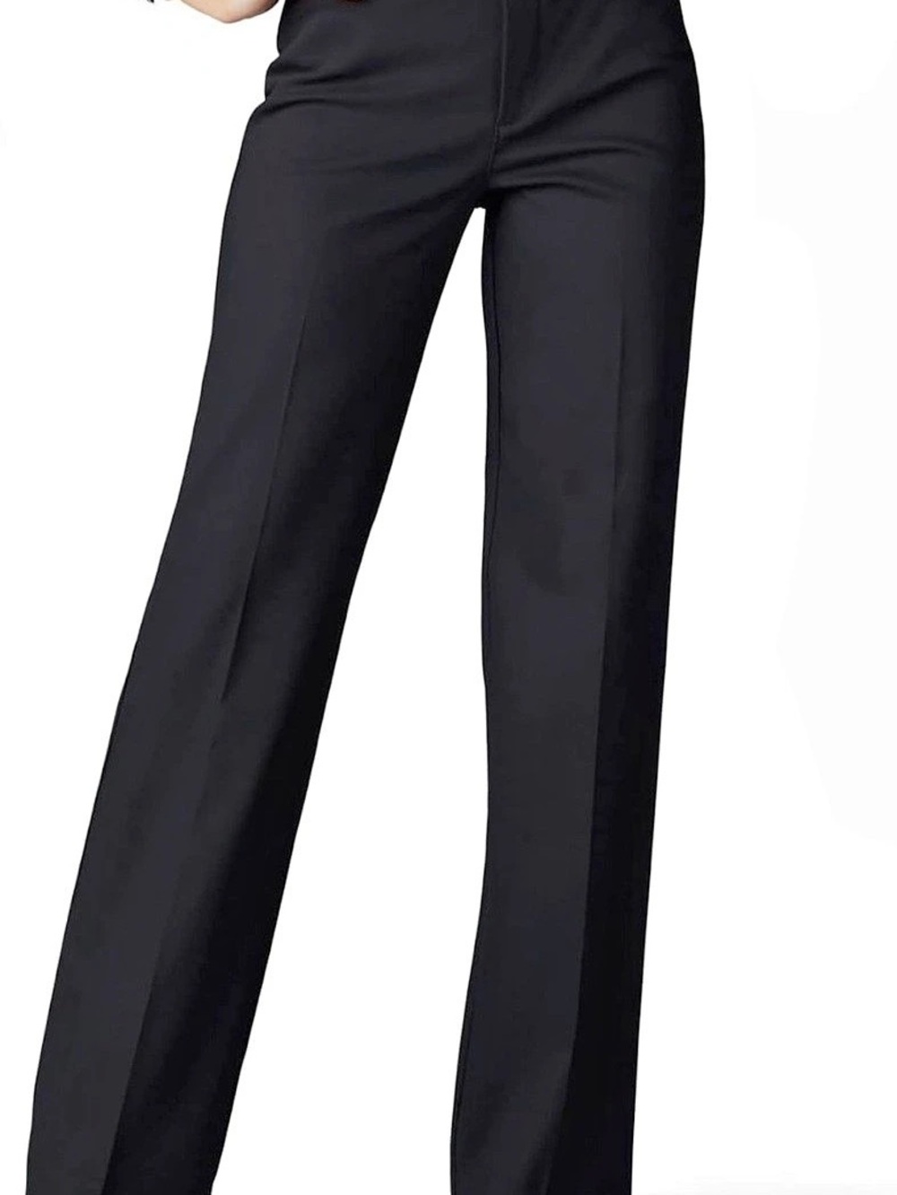 Lee Flex Motion Trouser Pant Straight Leg Black